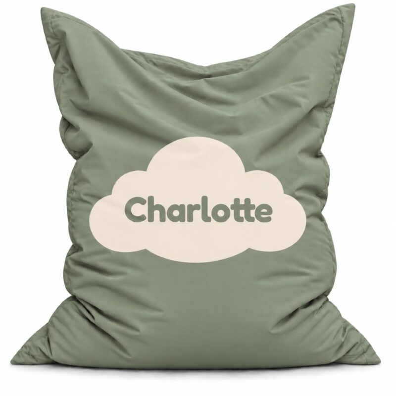 Zitzak Cloud Sage met naam