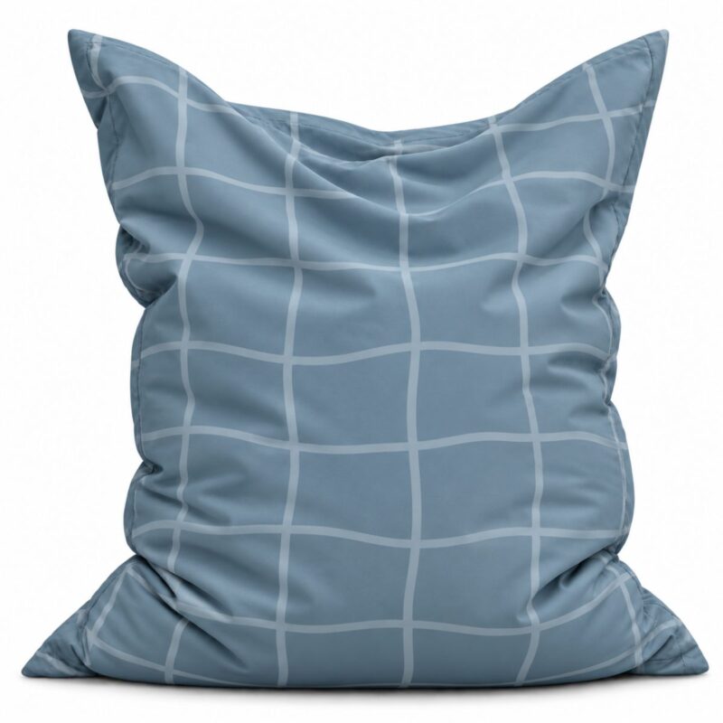 Zitzak Organic Grid Dusty Blue