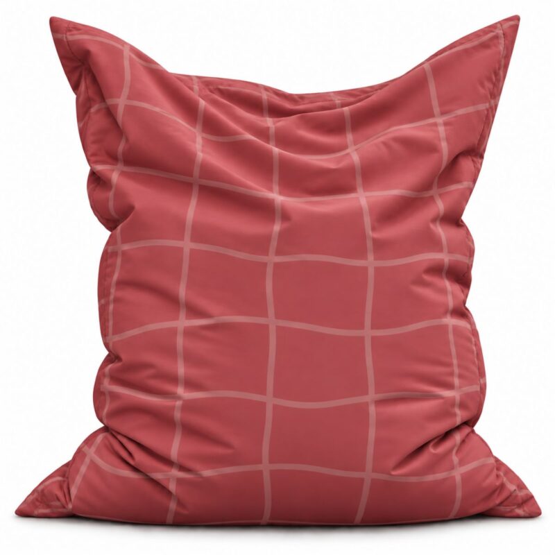 Zitzak Organic Grid Dusty Red