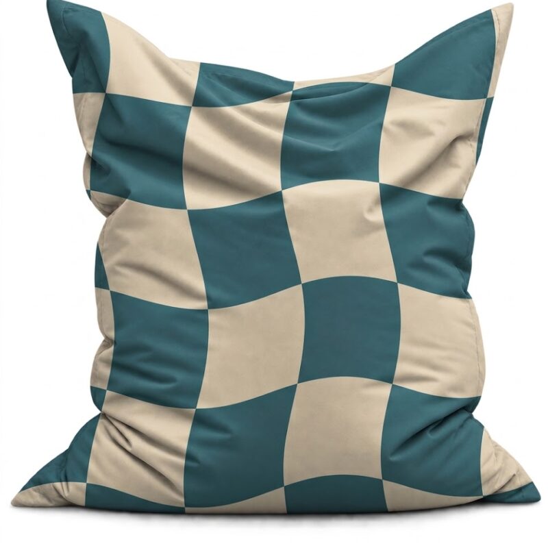 Zitzak Retro Checker Riviera
