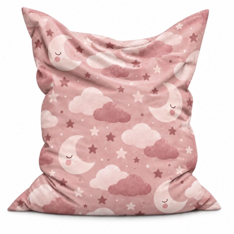 Zitzak Moon & Stars Dusty Rose