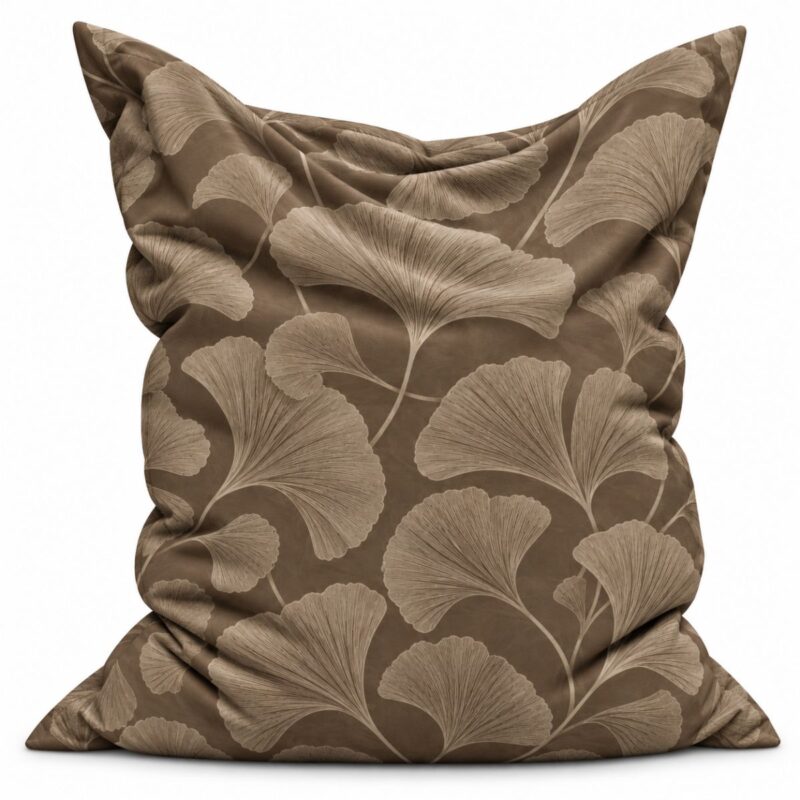 Zitzak Ginkgo Leaves Taupe